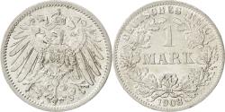 World Coins - Coin, GERMANY - EMPIRE, Wilhelm II, Mark, 1908, Berlin, , Silver, KM:14