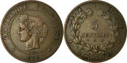 World Coins - Coin, France, Cérès, 5 Centimes, 1879, Paris, , Bronze, KM:821.1