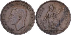 World Coins - Great Britain, George VI, Penny, 1945, Bronze, , KM:845