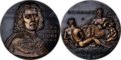 World Coins - France, Medal, Hommage à Poussin, Les Andélys, Rome, Bronze, Bouret,