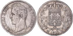 World Coins - Coin, France, Charles X, 5 Francs, 1829, Toulouse, , Silver, KM:728.9
