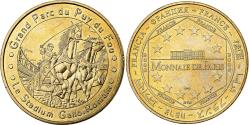 World Coins - France, Token, Puy du Fou, Stadium Gallo-Romain, 2008, Copper-nickel Aluminium