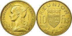 World Coins - Coin, Réunion, 10 Francs, 1955, , Aluminum-Bronze, Lecompte:77