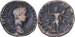 Ancient Coins - Severus Alexander, Sestertius, 3rd century AD, Rome, Re-engraved, Bronze
