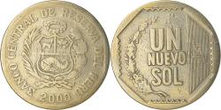 World Coins - Coin, Peru, Nuevo Sol, 2000, Lima, , Copper-Nickel-Zinc, KM:308.3