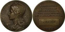 World Coins - France, Medal, Fédération Nationale des Syndicats des Industries de