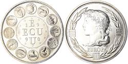 World Coins - France, Medal, Ecu Europa, Marianne, Politics, 1990, , Copper-nickel