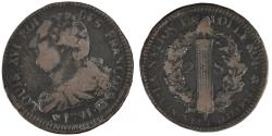 World Coins - Coin, France, 2 sols françois, 2 Sols, 1791, Strasbourg, , Bronze