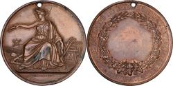 World Coins - France, Medal, Comice Agricole de l'Arrondissement de Lille, 1853, Bronze