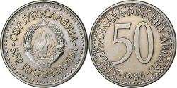 World Coins - Yugoslavia, 50 Dinara, 1986, Copper-Nickel-Zinc, , KM:113