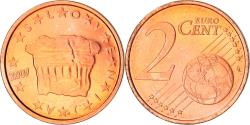 World Coins - Slovenia, 2 Euro Cent, 2007, , Copper Plated Steel, KM:69