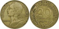 World Coins - France, 20 Centimes, Marianne, 1970, Paris, Aluminum-Bronze, , KM:930