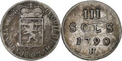 World Coins - Luxembourg, Leopold II, 3 Sols, 1790, Günzburg, Billon, , KM:16