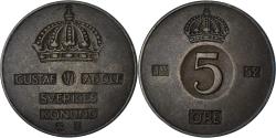 World Coins - Sweden, 5 Öre, 1952
