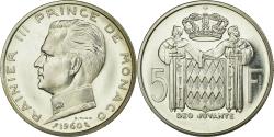 World Coins - Coin, Monaco, 5 Francs, 1960, , Silver, Gadoury:152