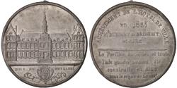 World Coins - France, Medal, Ville de Reims, Hôtel de Ville, History, 1825, , Tin