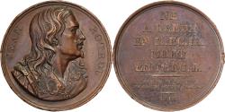World Coins - France, Medal, Jean Rotrou, Galerie Métallique, 1818, Bronze, Gayrard