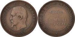 World Coins - France, Token, Royal, Napoléon III, Visite à Lille, 1853, Barre,