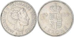World Coins - Coin, Denmark, Krone, 1984