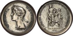World Coins - France, Medal, Education Nationale, 1933, Silver, Corbin,