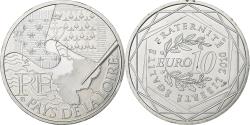 World Coins - France, 10 Euro, Pays de la Loire, 2010, Silver, , KM:1665
