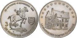 World Coins - France, 3 Euro, Mortagne au Perche, 1996, Copper-nickel,
