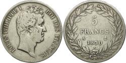 World Coins - Coin, France, Louis-Philippe, 5 Francs, 1830, Paris, , Silver