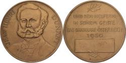 World Coins - Austria, Medal, Jean-Henri Dunant, 1950, Bronze, Hofmann,
