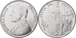 World Coins - VATICAN CITY, John Paul II, 50 Lire, 1979, Rome, Stainless Steel,