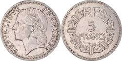 World Coins - Coin, France, Lavrillier, 5 Francs, 1938, Paris, , Nickel, KM:888