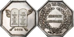 World Coins - France, Token, Assistance Judiciaire de la Seine Intérieure, Silver,