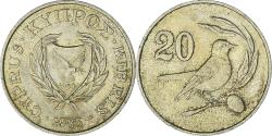 World Coins - Cyprus, 20 Cents, 1983