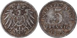 World Coins - Coin, Germany, 5 Pfennig, 1915