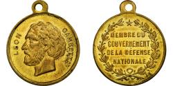 World Coins - France, Medal, Léon Gambetta, Membre du Gouvernement de la Défense Nationale