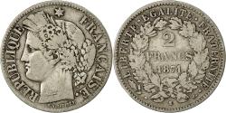 World Coins - Coin, France, Cérès, 2 Francs, 1871, Bordeaux, , Silver, KM:817.2