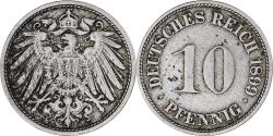 World Coins - Coin, Germany, 10 Pfennig, 1899