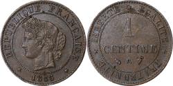World Coins - France, Centime, Cérès, 1888, Paris, Bronze, , Gadoury:88