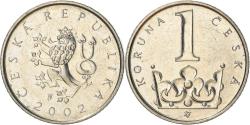 World Coins - Coin, Czech Republic, Koruna, 2002, , Nickel plated steel, KM:7