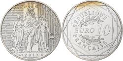 World Coins - France, 10 Euro, Hercule, 2013, Monnaie de Paris, Silver,