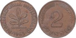 World Coins - Coin, Germany, 2 Pfennig, 1963