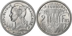 World Coins - Réunion, 2 Francs, 1969, Aluminum, , KM:8