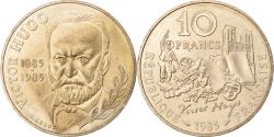 World Coins - France, 10 Francs, Victor Hugo, 1985, Tranche A, Nickel-Bronze,