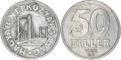 World Coins - Coin, Hungary, 50 Fillér, 1983, Budapest, , Aluminum, KM:574