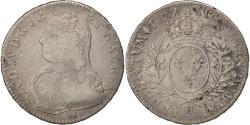 World Coins - Coin, France, Louis XV, 1/2 Écu aux branches d'olivier, 1/2 ECU, 44 Sols, 1727