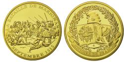 World Coins - France, Medal, François Ier, Bataille de Marignan, , Copper Gilt