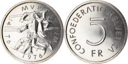 World Coins - Coin, Switzerland, Bataille de Morat, 5 Francs, 1976, , Copper-nickel