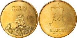 World Coins - France, Token, Touristic token, Belfort - 700ème anniversaire, 2005, MDP