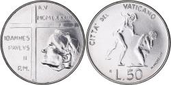 World Coins - Coin, VATICAN CITY, John Paul II, 50 Lire, 1983, Roma, FDC, , Stainless