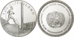 World Coins - France, Medal, Nations Unies, Finlande, Silver,