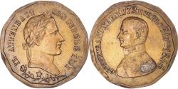 World Coins - France, Token, Général Bertrand, Fidèle Ami de Napoléon, History, 1844